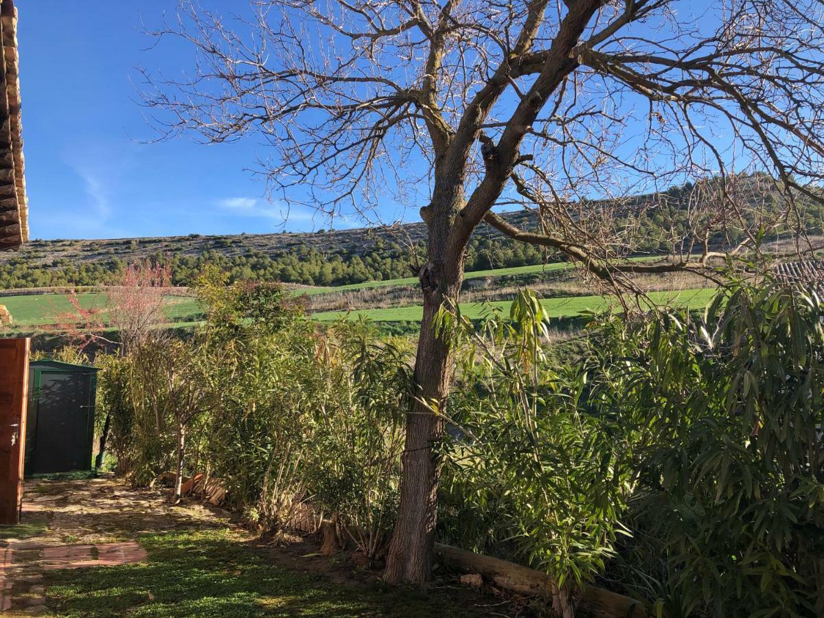 Casa rural De Añil - Jardín privado, wifi, netflix y aire acondicionado Velliza Exterior foto